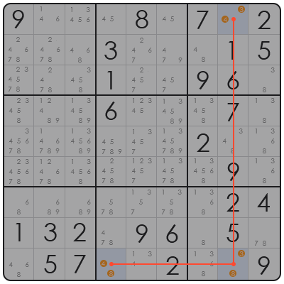 unique rectangle sudoku
